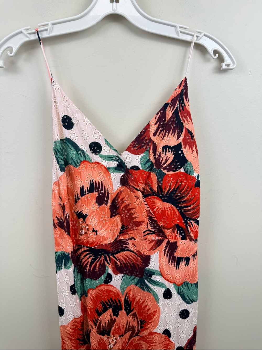 Farm Rio Riviera Eyelet Maxi Dress 14 - Picture 7 of 16